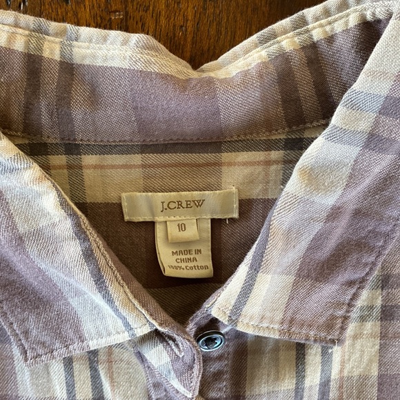 J. Crew flannel - Picture 2 of 2